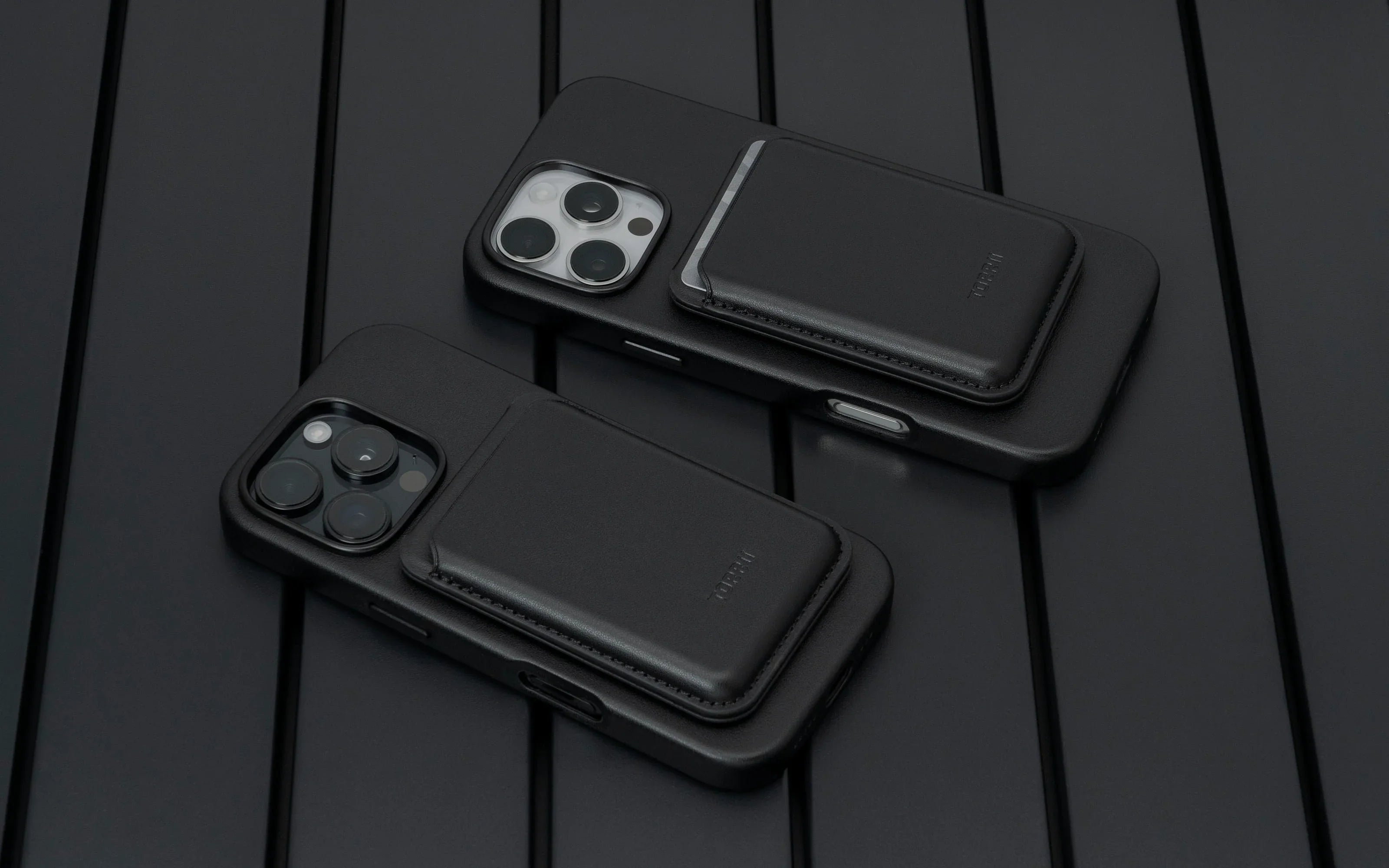 iPhone 16 Pro Torrii Koala MagSafe Case + Wallet Stand - Black - Tashqila iPhone 16 Pro Torrii Koala MagSafe Case + Wallet Stand - Black - Tashqila